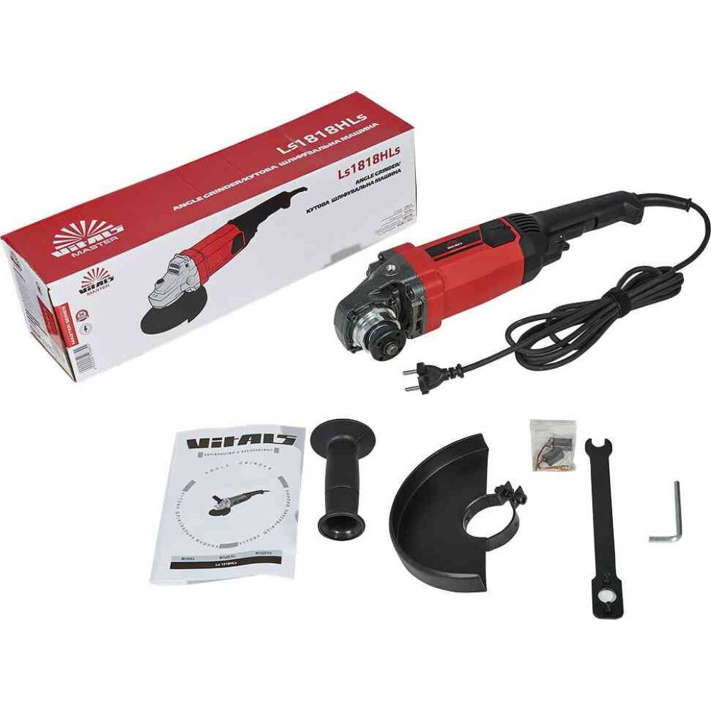 Изображение Шлифмашина угловая VITALS Master Ls1818HLs (152885)