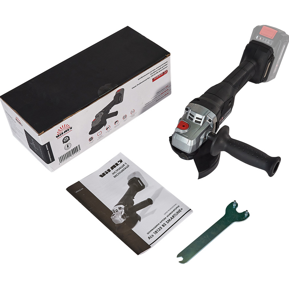 Покупка Кутова шліфувальна машина (болгарка) VITALS Professional ALs 18125 BS SmartLine+ (184444)