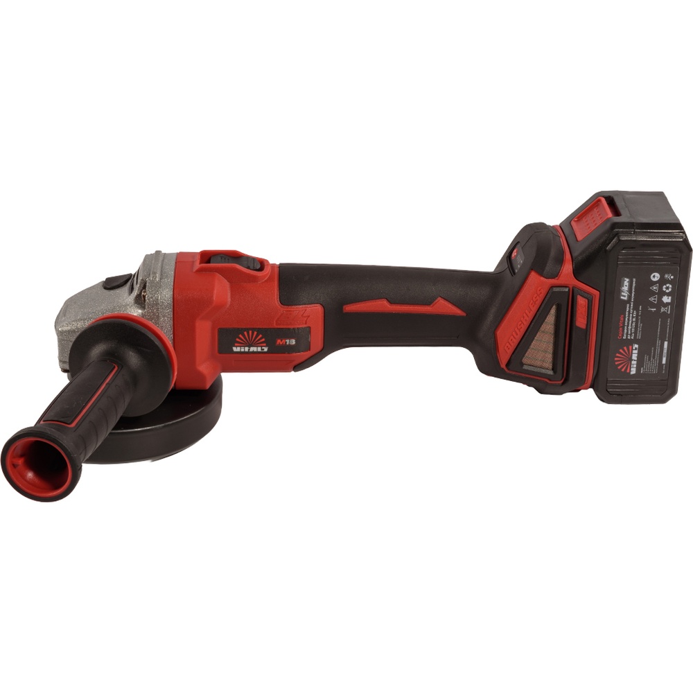 Шлифмашина угловая VITALS Master ALs 18125c BL Kit+ (235328) Тип питания аккумулятор