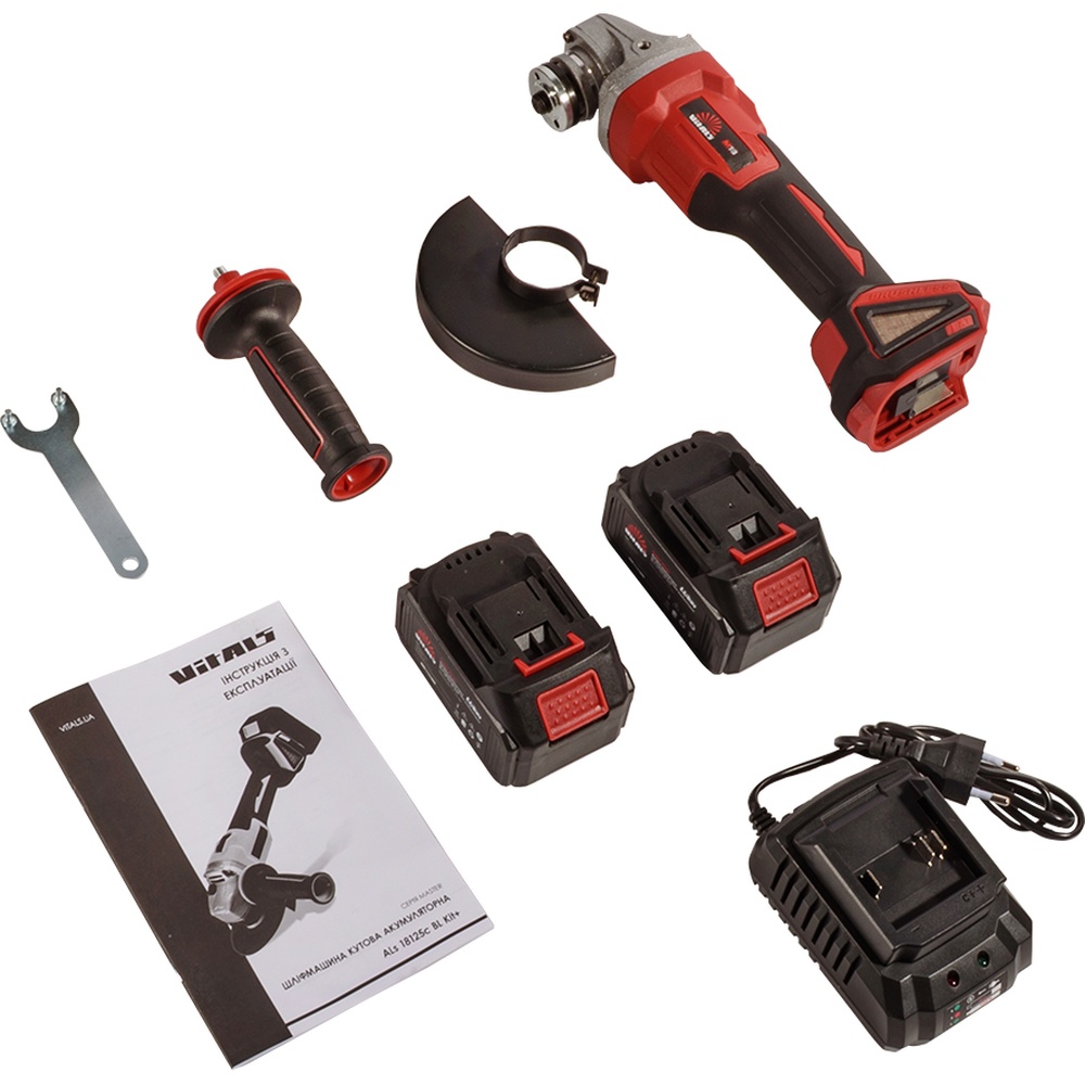 В интернет магазине Шлифмашина угловая VITALS Master ALs 18125c BL Kit+ (235328)