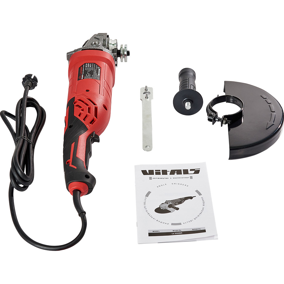 Изображение Шлифмашина угловая VITALS Master Ls2320BR (80912N)