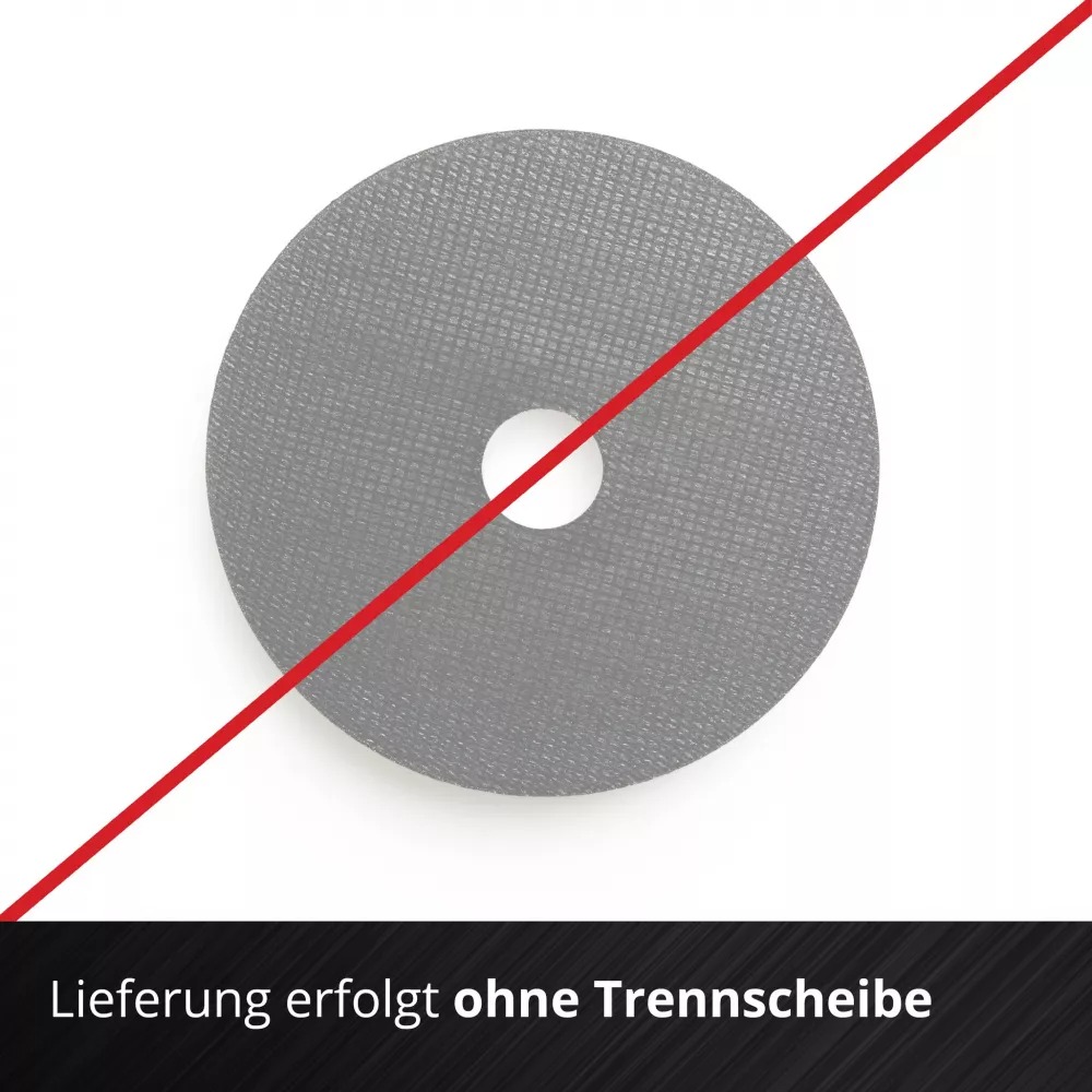 Зовнішній вигляд Кутова шліфувальна машина EINHELL Professional TP-AG 36/230-22 Li BL Solo без АКБ та ЗУ (4431161)