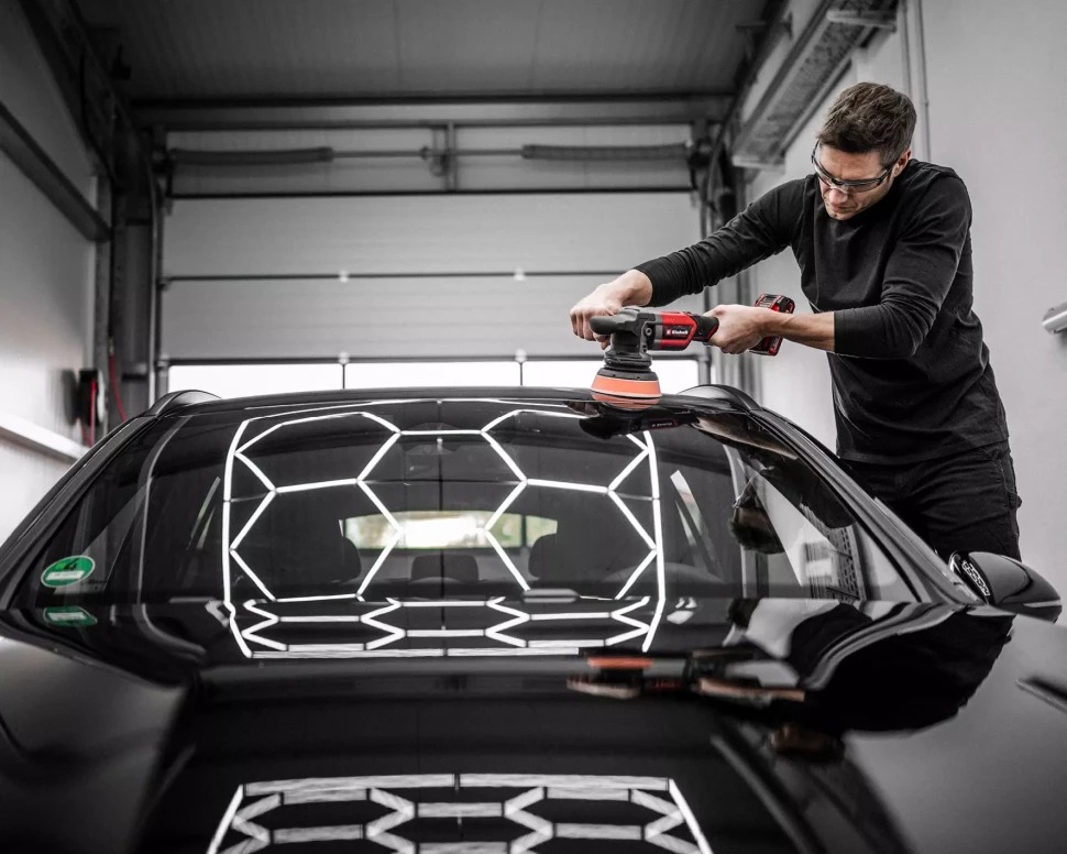 Фото 18 Кутова шліфувальна машина EINHELL Professional CP-EP 18/125 Li BL-Solo без АКБ та ЗУ (2093330)