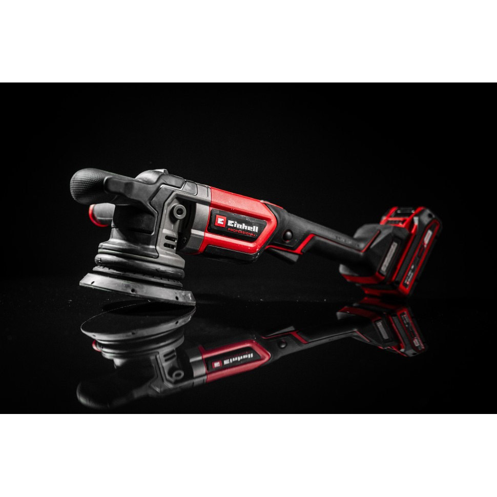Фото 19 Кутова шліфувальна машина EINHELL Professional CP-EP 18/125 Li BL-Solo без АКБ та ЗУ (2093330)
