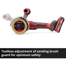 Роликова шліфувальна машина EINHELL Professional TP-BR 18/32 Li BL (4468000)