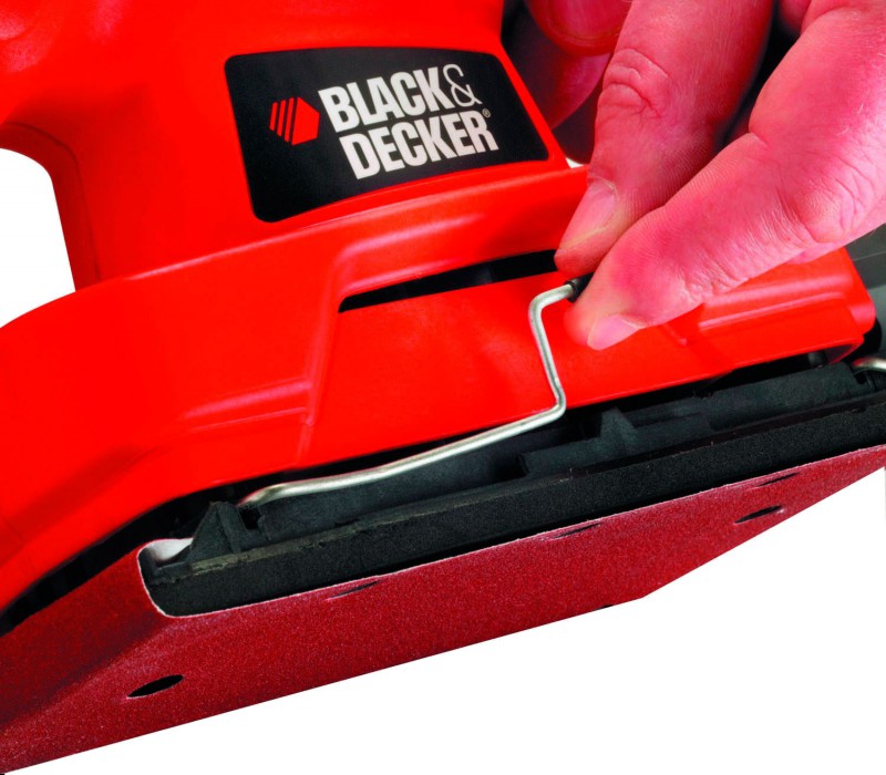 Виброшлифмашина BLACK&DECKER KA300-XK Тип питания сеть