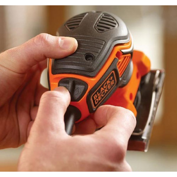 Вибрационная шлифмашина BLACK&DECKER KA450 Тип питания сеть