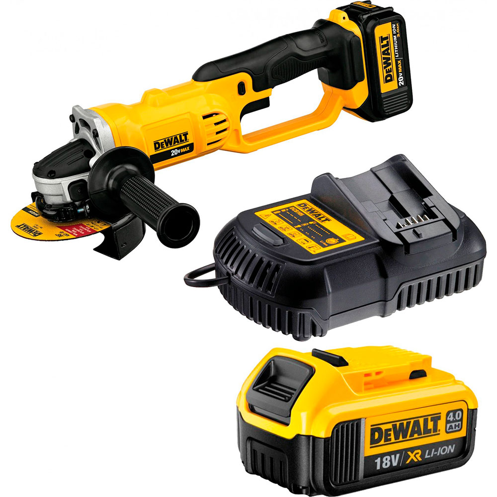 Угловая шлифмашина DEWALT DCG412M2 Тип угловая (болгарка)