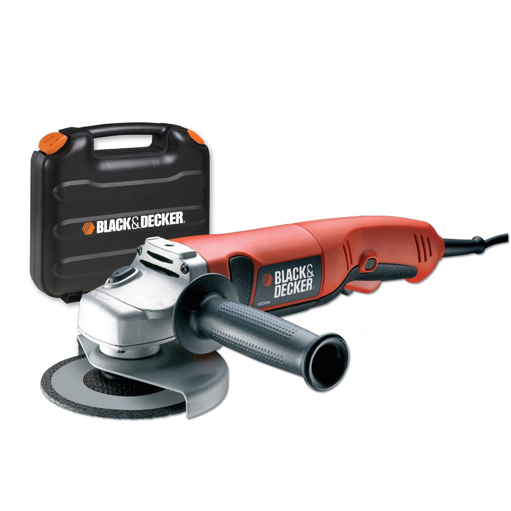 Болгарка (кутова шліфмашина) BLACK&DECKER KG1200KD