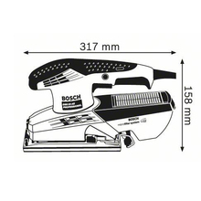 Вібраційна шліфмашина BOSCH GSS 23 AE (0601070721)