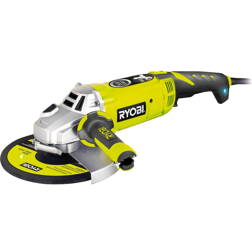 

Угловая шлифмашина Ryobi EAG2000-G (5133002193), Шлифмашина угловая EAG2000-G, 230мм, 2000Вт