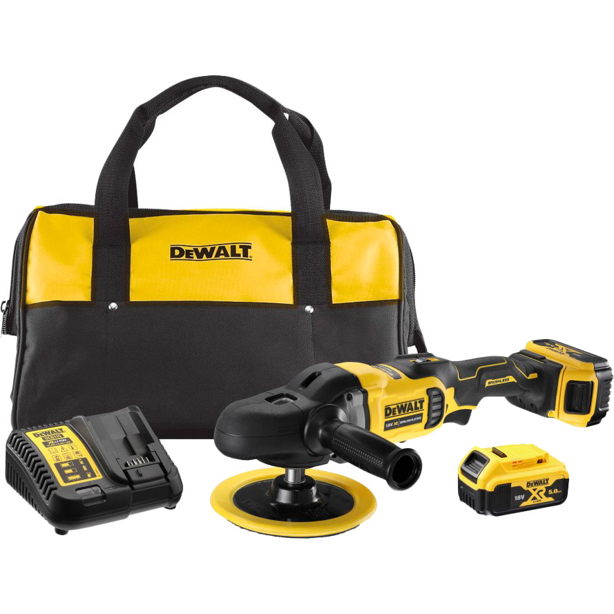 Полірувальна машина DEWALT DCM849P2 Тип живлення акумулятор