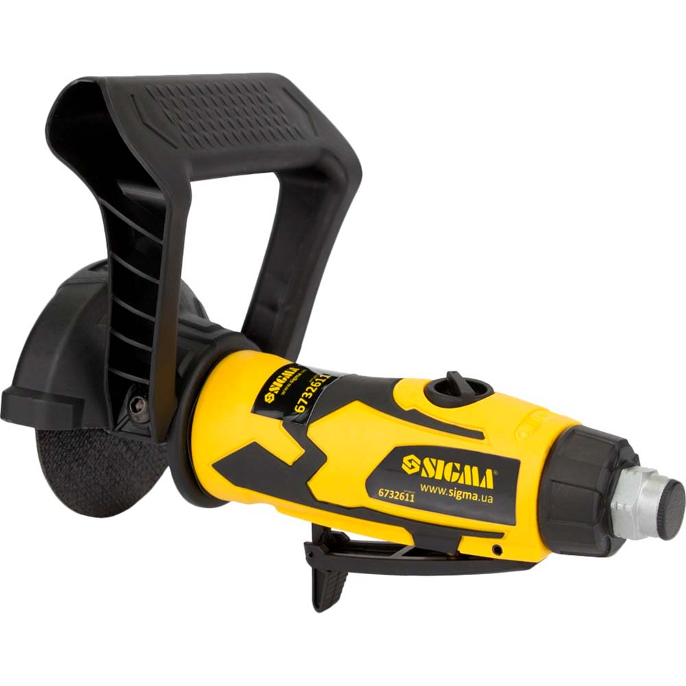 Шлифмашинка прямая пневматическая Sigma 20000 об/мин 75 мм (6732611) Тип питания сжатый воздух
