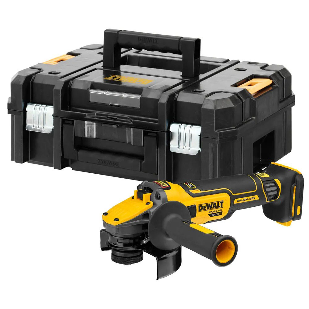 

Болгарка DEWALT 18 B XR Li-lon FLEXVOLT ADVANTAGE (DCG409NT), Шліфмашина кутова акумуляторна безщіткова,