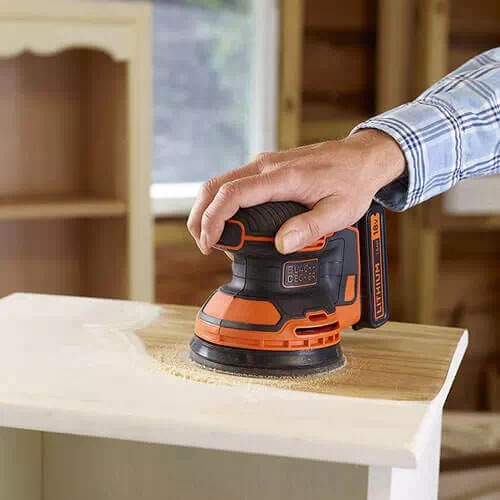 Зовнішній вигляд Ексцентрикова шліфувальна машина BLACK&DECKER BDCROS18N