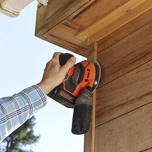 Ексцентрикова шліфувальна машина BLACK&DECKER BDCROS18N Особливості регулювання числа обертів