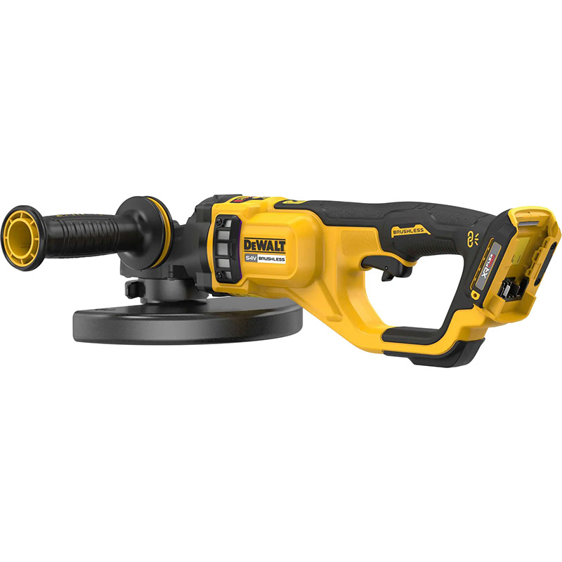 Шлифмашина угловая DEWALT DCG460NK FLEXVOLT Особенности плавный пуск (ограничение пускового тока)