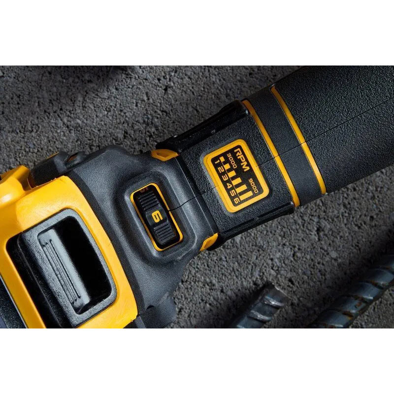 Зовнішній вигляд Шліфмашина кутова DEWALT DCG409VSN