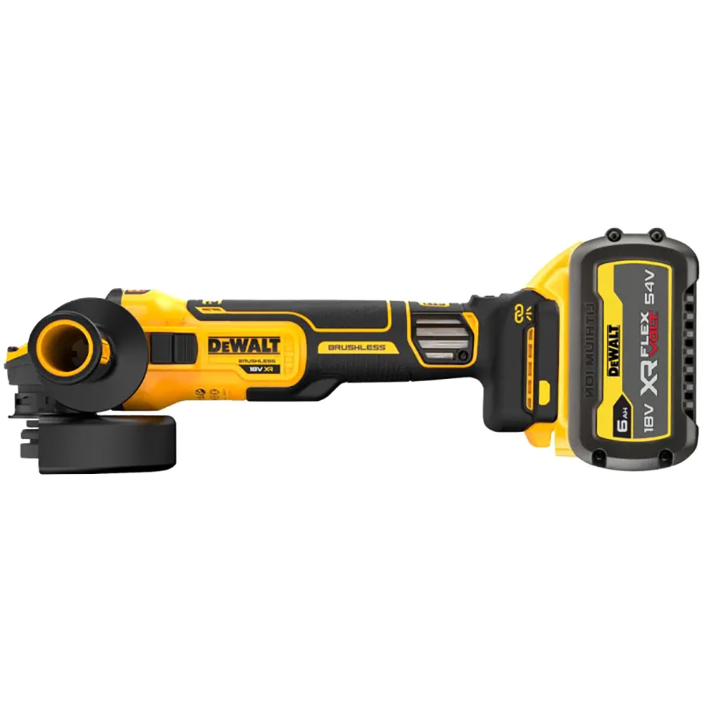 Шлифмашина угловая DEWALT DCG409VST1 Особенности защитный кожух