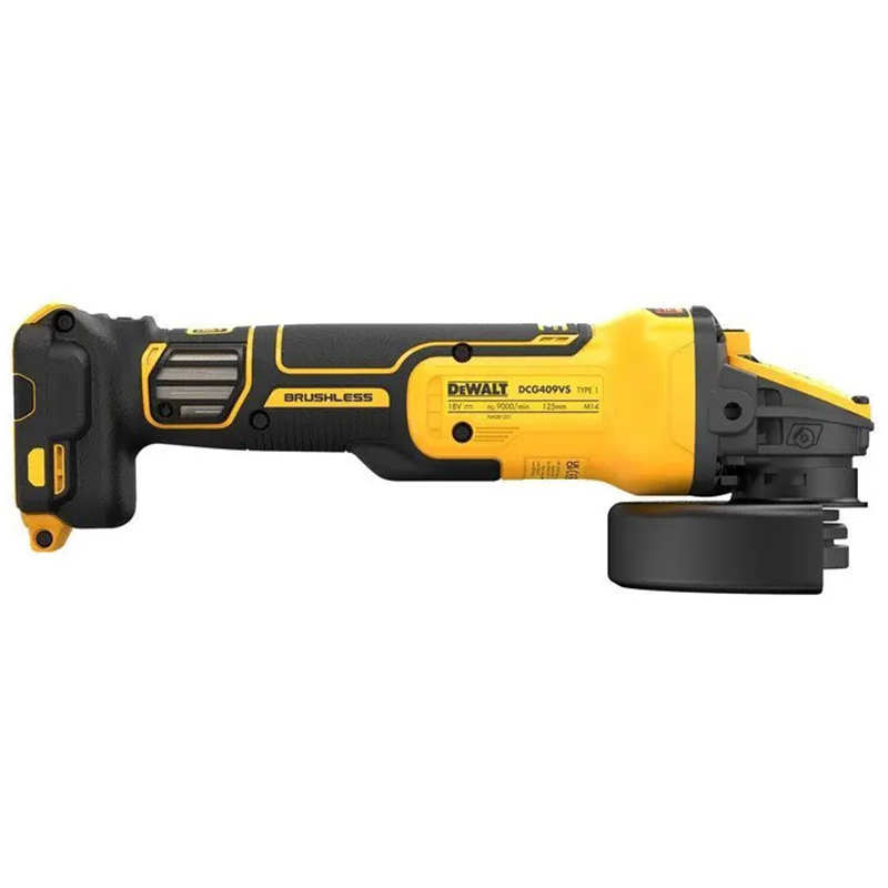 Фото Шлифмашина угловая DEWALT DCG409VST1