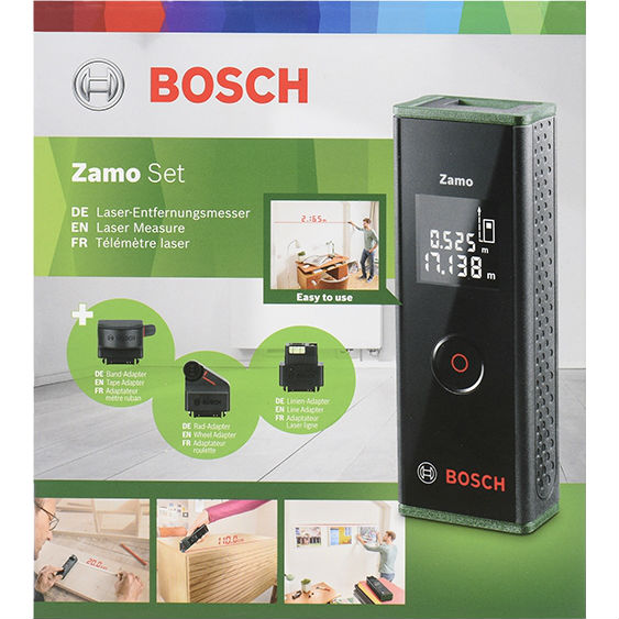 Заказать Лазерный дальномер Bosch Zamo III SET (0.603.672.701)