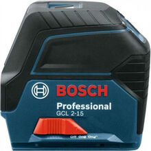 Лазерний нівелір BOSCH Profes.GCL2-15G+RM1+кейс,15м,±0,3 мм/м,IP54 (0.601.066.J00)