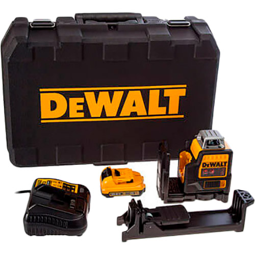 Лазерний нівелір DEWALT DCE0811D1R_1 Радіус вимірювання 15