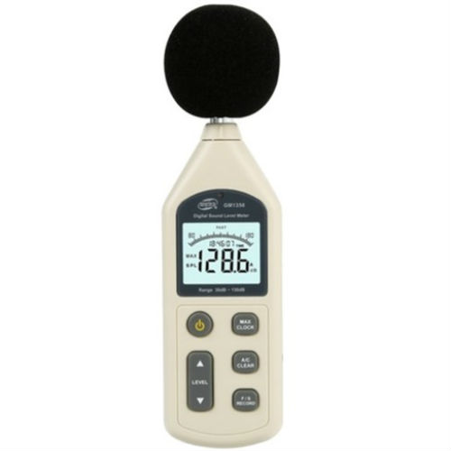 

Шумомер BENETECH GM1356, Измеритель уровня шума (шумомер), фильтр А/С, USB