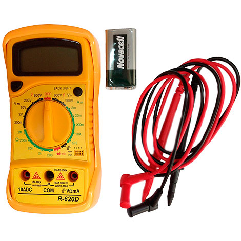 

Мультиметр TRISCO R-620D, Цифровой мультиметр R-620D
