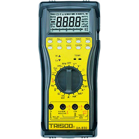 

Мультиметр TRISCO DA-830, Профес.автомобильный мультиметр DA-830