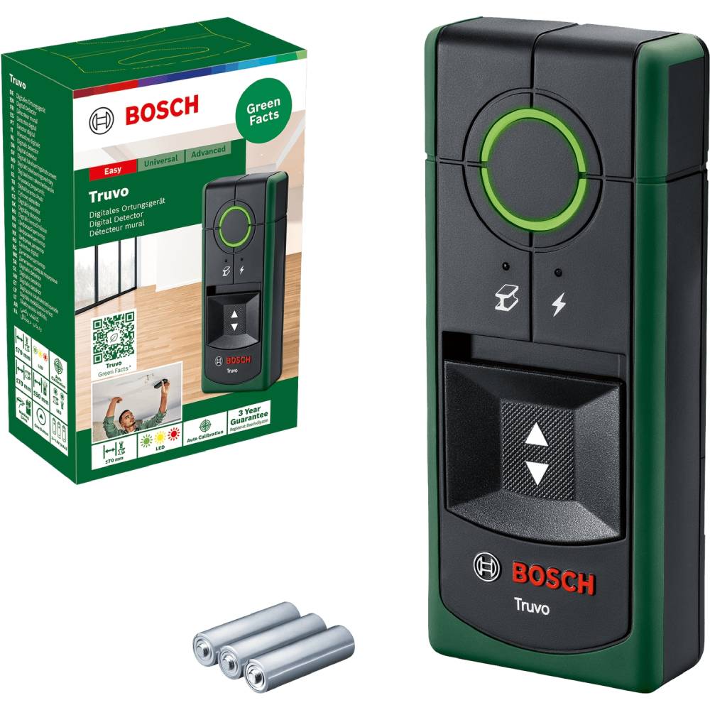 Детектор BOSCH Truvo (0.603.681.205) Максимальна глибина виявлення міді 60