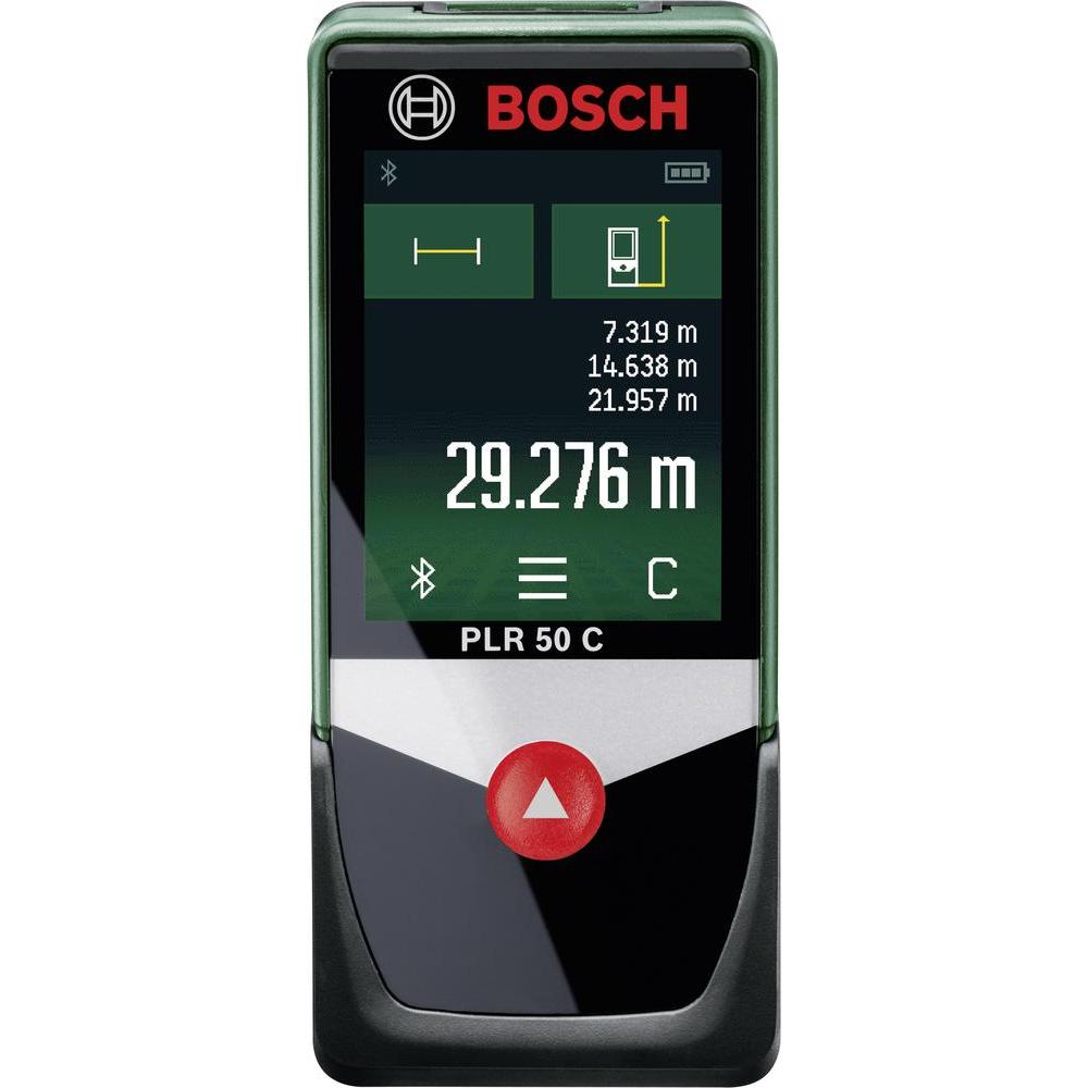 Измерительные приборы, детекторы Лазерный дальномер BOSCH PLR 50 C (0603672220)