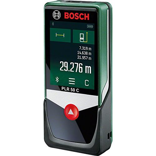 Лазерний далекомір BOSCH PLR 50 C (0603672220) Радіус вимірювання 50