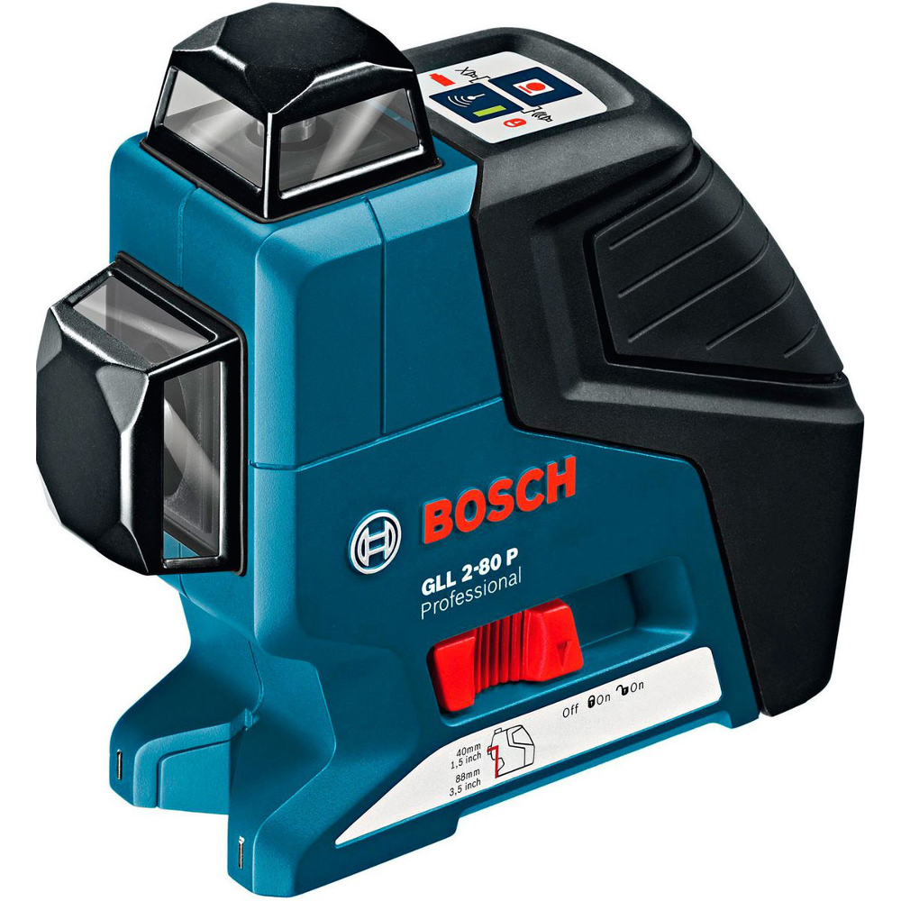 Нивелир BOSCH GLL 2-80 P+BM1+ LR2 (0601063209) Радиус измерения 80