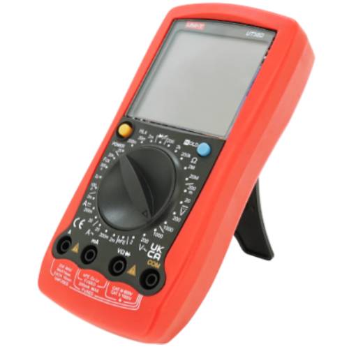 Мультиметр UNI-T UT58D Живлення 9В батарея типу 6F22 крона