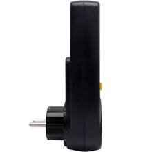 Вольтметр цифровий COLORWAY для розетки 16A/3680W Black (CW-VM16-02D)