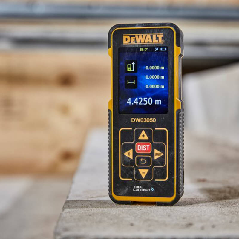 Лазерный дальномер DEWALT DW03050 Особенности дальномеров косвенное измерение отрезков