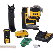 Лазерный уровень DEWALT линейный 18В XR Li-Ion (DCLE34035D1)