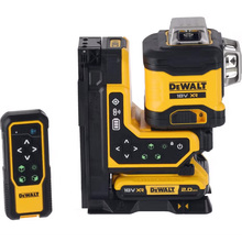 Лазерный уровень DEWALT линейный 18В XR Li-Ion (DCLE34035D1)