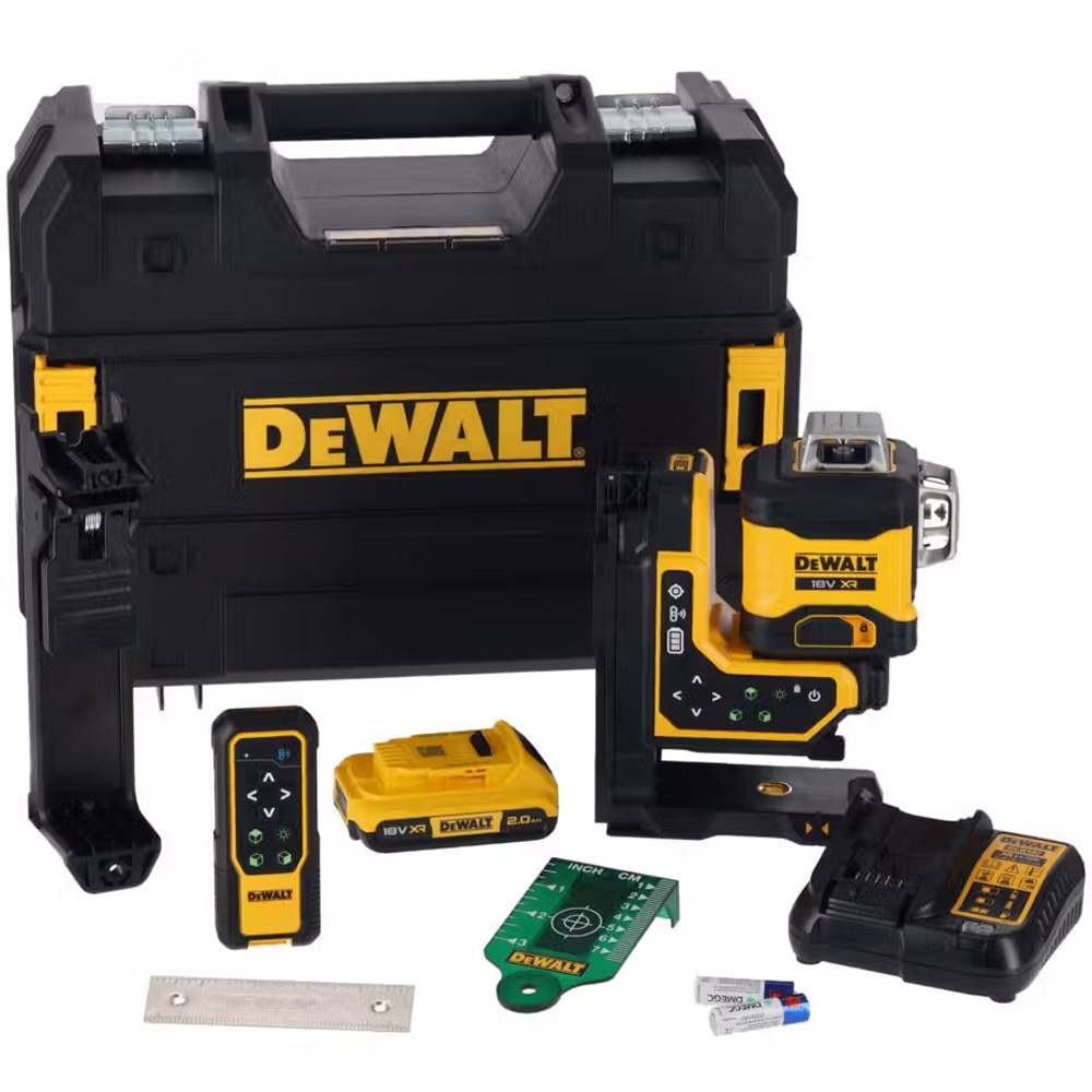 Изображение Лазерный уровень DEWALT линейный 18В XR Li-Ion (DCLE34035D1)