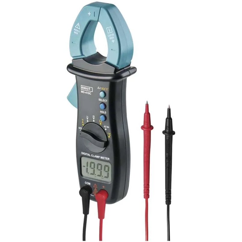 Мультиметр-клещи EMOS MD-410C (M0400) Питание 2 х 1,5 В AAA