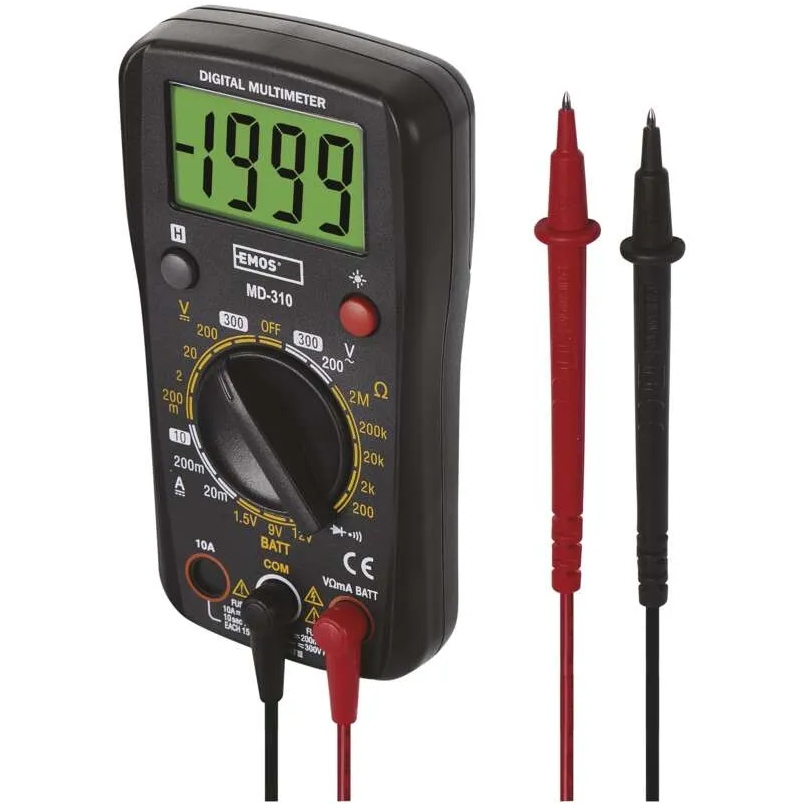 Мультиметр EMOS MD-310 (M3620) Живлення 1 х 9 V