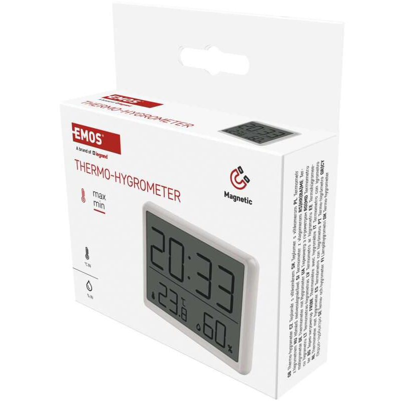 В Фокстрот Термогигрометр EMOS (E6210)