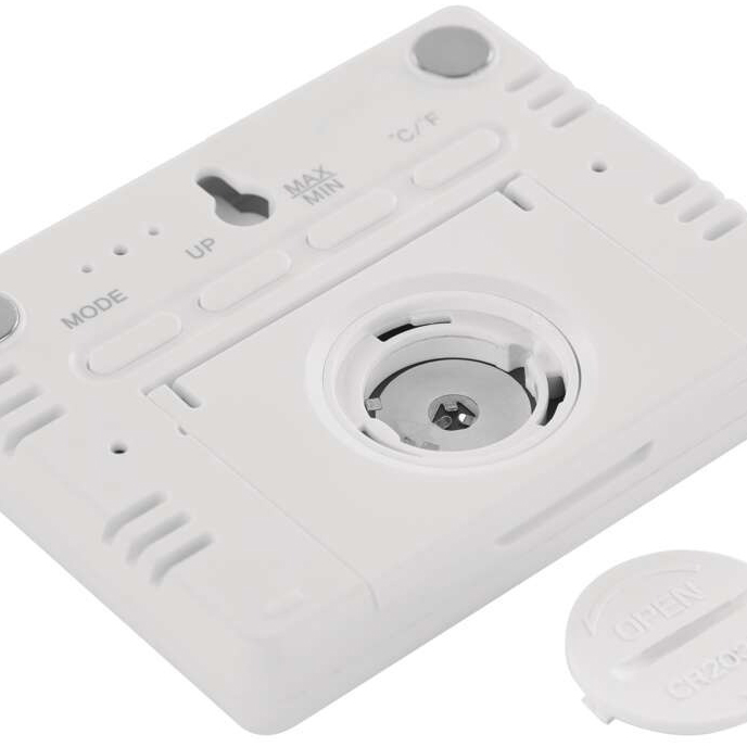 Термогигрометр EMOS (E6210) Дополнительно Формат времени 12/24; магнит для крепления; возможность установки единиц измерения температуры °C/°F; 