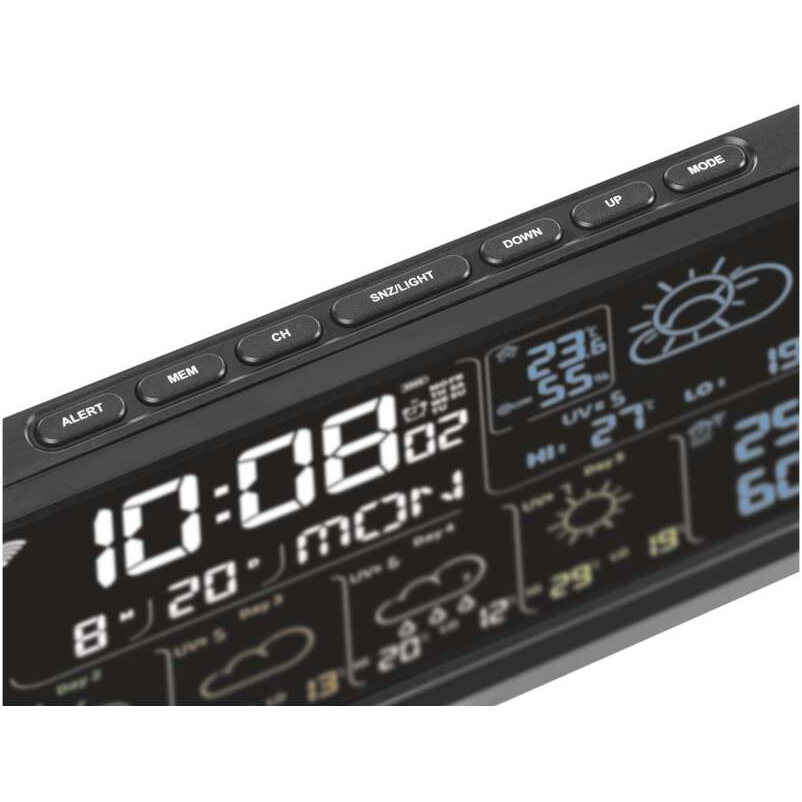 Метеостанция EMOS (E8610) Точность Относительная влажность от 20 % до 95 %, разрешение 1 %