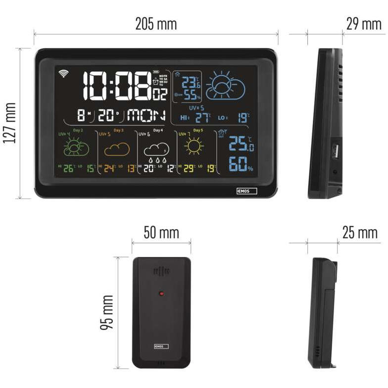 Изображение Метеостанция EMOS (E8610)