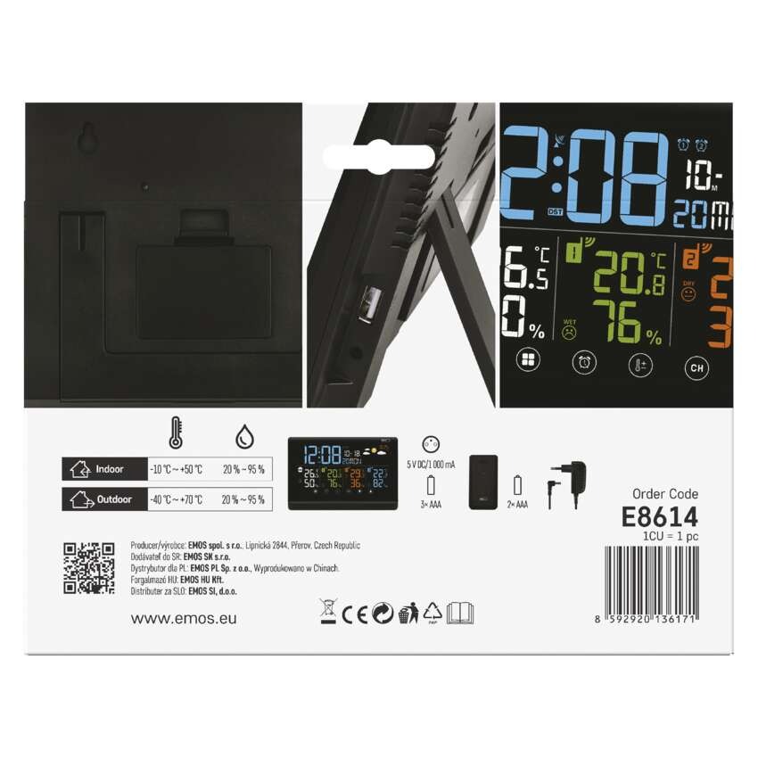 Фото 17 Метеостанция EMOS (E8614)