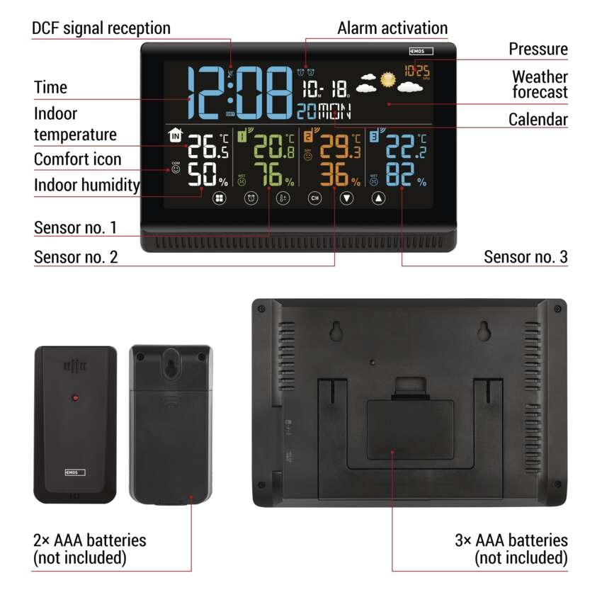 В Фокстрот Метеостанция EMOS (E8614)