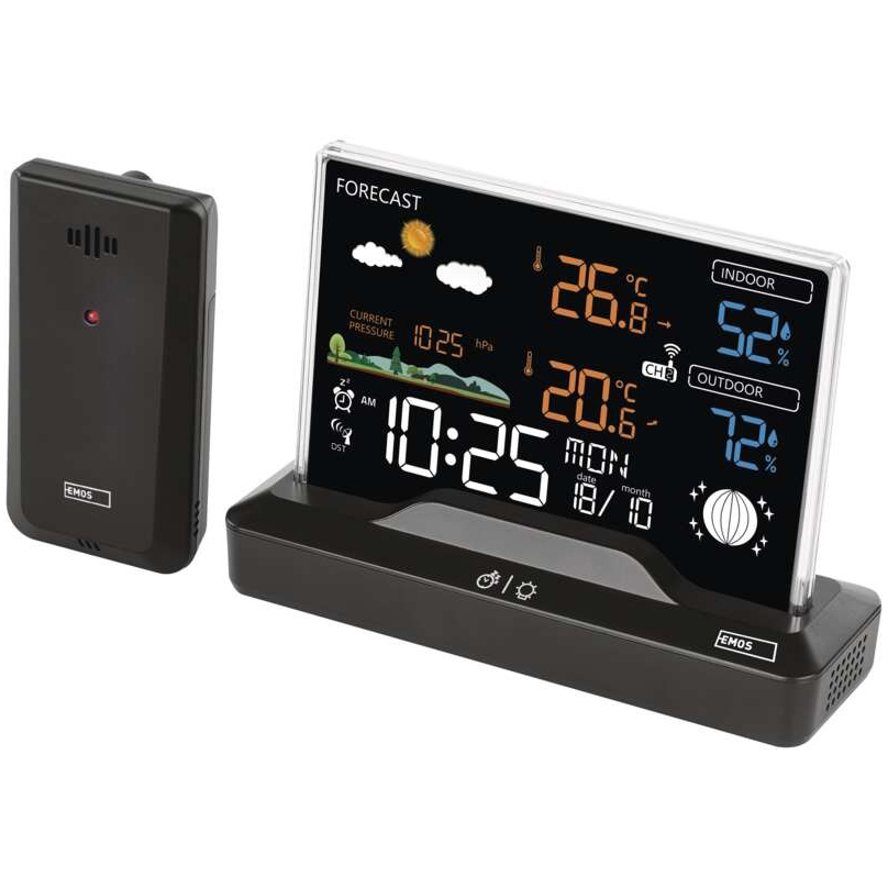 Метеостанція EMOS (E8620) Радіус вимірювання 80