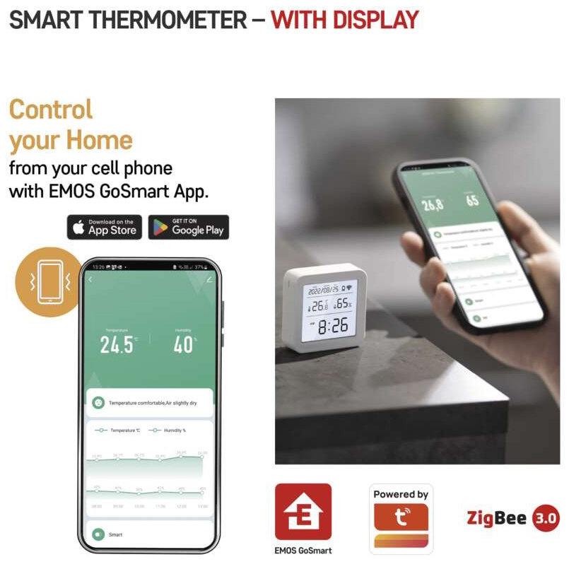 Фото 18 Термогигрометр EMOS ZigBee (EGS0101)